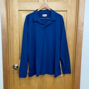 Grand slam 369 motion flow blue long sleeve top XL